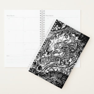 Fierce Dragon Planner Planer