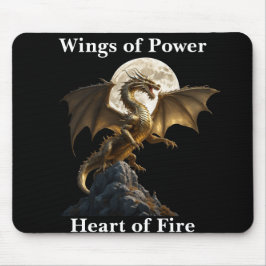 Fierce Dragon Rearing Mousepad
