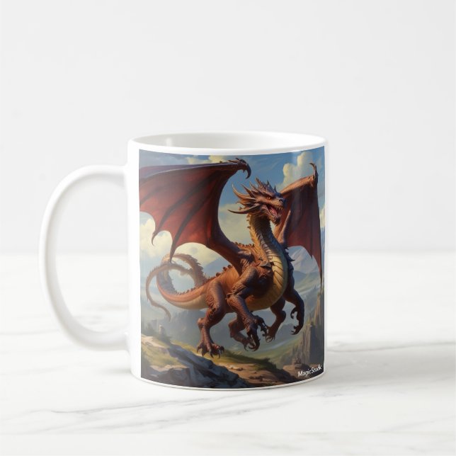 Fierce Dragon Tasse (Links)