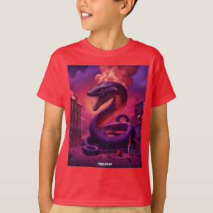 Fierce Dragon Tattoo Design - Symbol der Stärke, T-Shirt