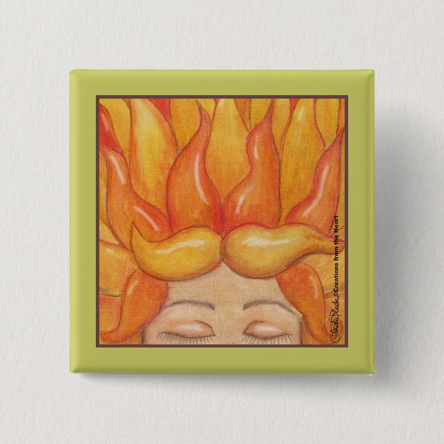 Fierce Dreamer Button (Vorderseite)