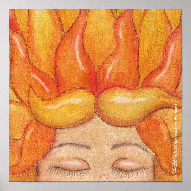 Fierce Dreamer Poster (Vorne)