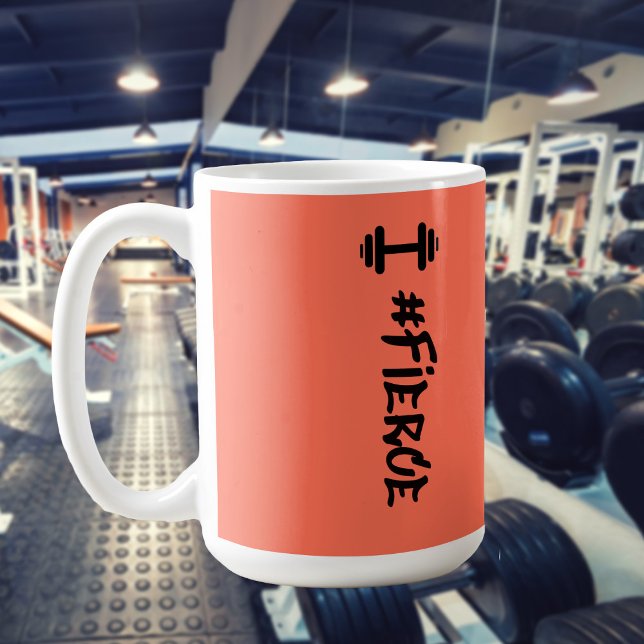 #Fierce Dumbell-Tasse Kaffeetasse (Von Creator hochgeladen)