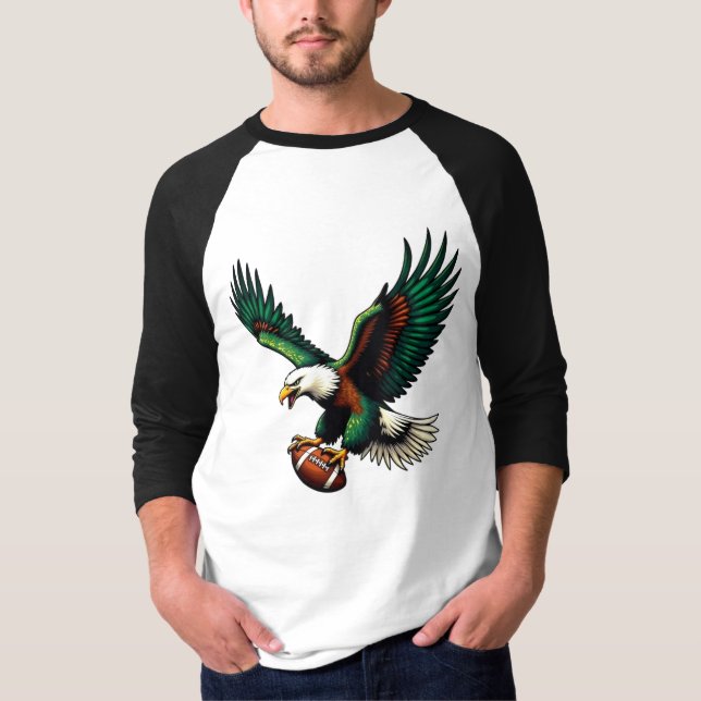 Fierce Eagle Football T-Shirt (Vorderseite)