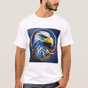  "Fierce Eagle Tattoo Design – Stärke, Kraft & P T-Shirt