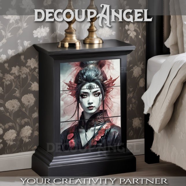 Fierce Eastern Warrior - Decoupage - Seidenpapier (Von Creator hochgeladen)