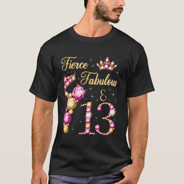 Fierce Fabulous 13 Ballet Dancer Py T-Shirt (Vorderseite)