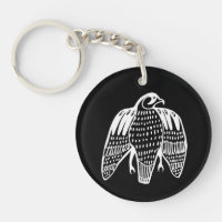 Fierce Falcon Schwarz-weiß