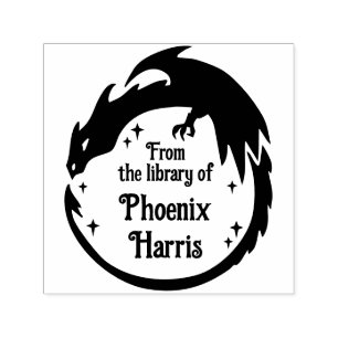 Fierce Fantasy Dragon aus der Bibliothek Permastempel