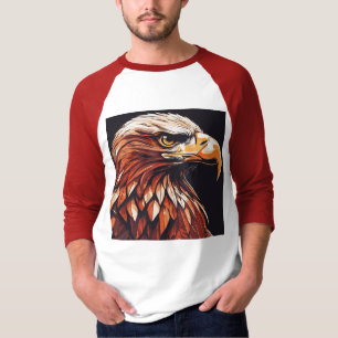 Fierce & Feminine Eagle: Bold Harley Inspiriert T-Shirt