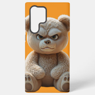 Fierce Fluffy Teddy Bear Angry Niedlich Samsung Galaxy Hülle