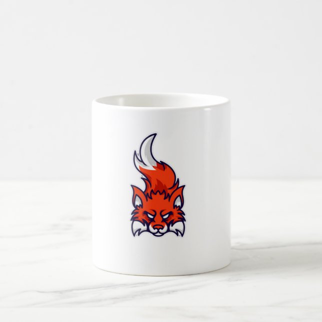 Fierce Fox - Bold & Striking Fox Kaffeetasse (Mittel)