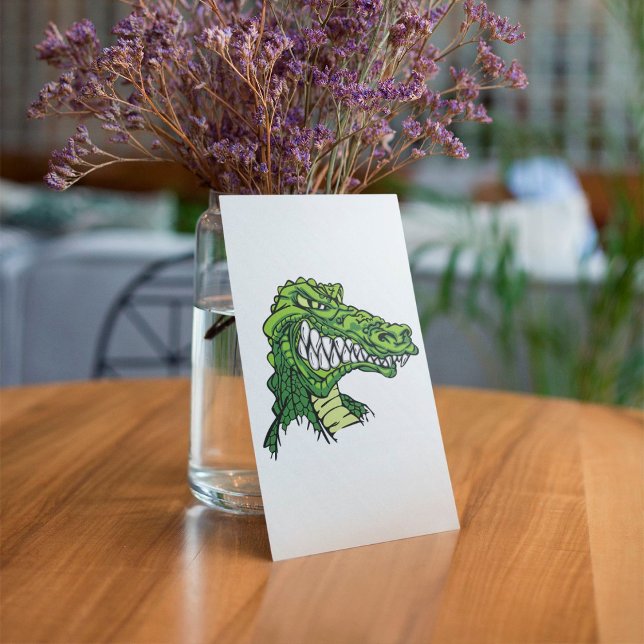 Fierce Gator Alligator Einladung (Von Creator hochgeladen)