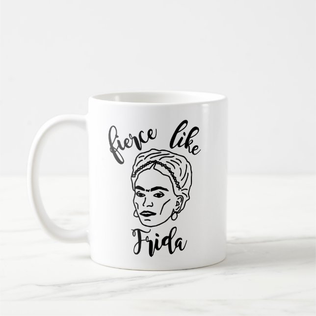 Fierce like Frida Tasse - Frida Kahlo (Links)