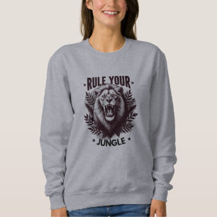 Fierce Lion King Inspiration Design Sweatshirt