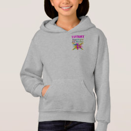 FIERCE LITTLE GYMNAST PERSONALISIERT HOODIE
