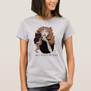Fierce Magical empowered Woman Hexe T-Shirt