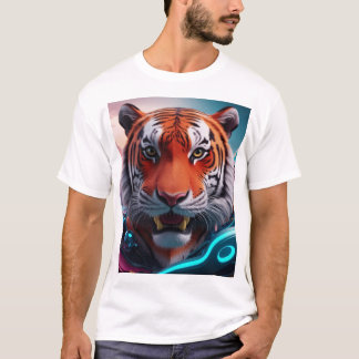 Fierce Majesty - 3D Tiger T - Shirt