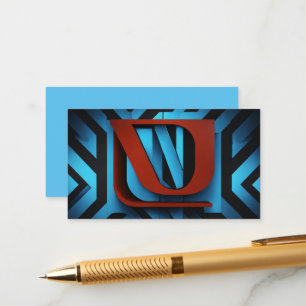 Fierce Netflix-Logo auf schwarzem und blauem Hinte Begleitkarte