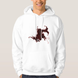 Fierce Oriental Dragon Hoodie