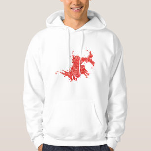 Fierce Oriental Dragon Hoodie