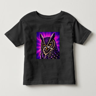Fierce Owl Vintage Wildlife Kleinkind T-shirt