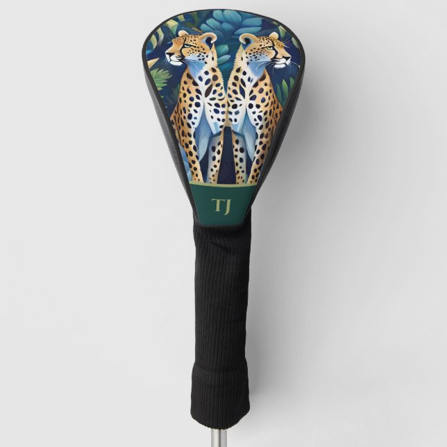 Fierce Panther Golf Head Cover Headcover (Vorderseite)