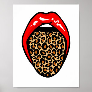 Fierce & Playful: Wilde Lippen Poster