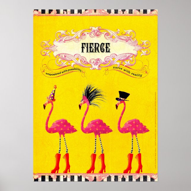 Fierce (Print) Poster (Vorne)