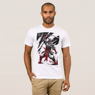 Fierce Samurai Warrior T-Shirt