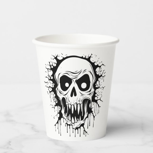 Fierce Skull Cup Pappbecher (Vorderseite)