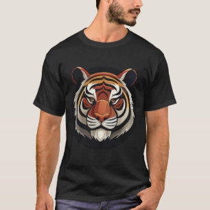 Fierce Tiger Face T-Shirt