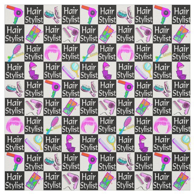 FIERCE UND FABULOUS HAARESYL FABRIC STOFF (Muster)