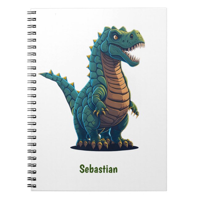 Fierce und Fabulous T-Rex Dinosaur Jottings Notizblock (Vorderseite)