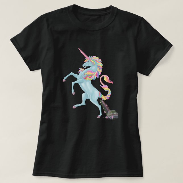 Fierce Unicorn T-Shirt (Design vorne)