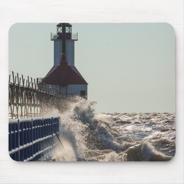 Fierce Waves bei St Joseph Mousepad (Vorne)