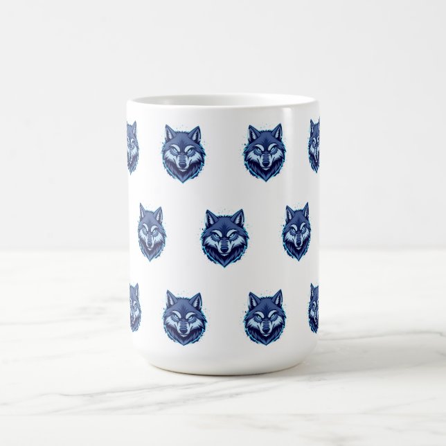 Fierce Wolf – Symbol of Strength and Freedom Kaffeetasse (Mittel)