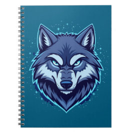 Fierce Wolf – Symbol of Strength and Freedom Notizblock