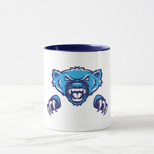 Fierce Wolverine - kühne und aggressive Wolverine Tasse (Zentrum)