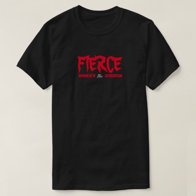 Fierce Women's Gridiron T-Shirt (Design vorne)