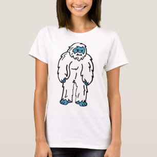 Fierce Yeti - Arktische Mythische Bestie T-Shirt