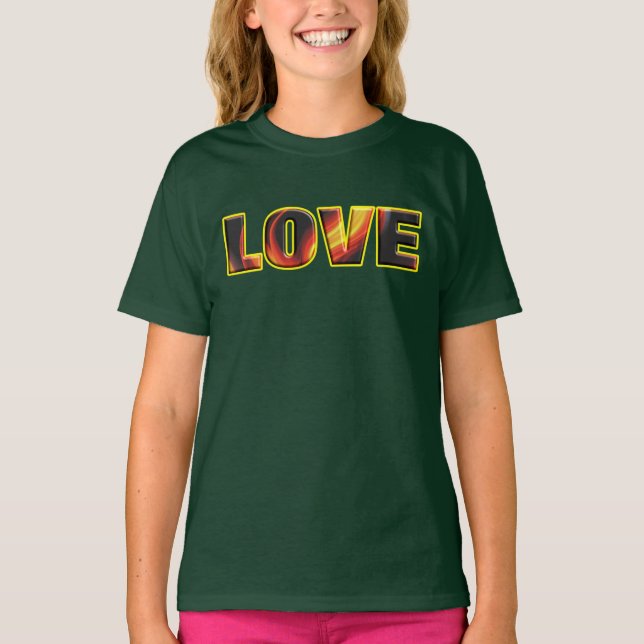 FIERE LIEBE T-Shirt (Vorderseite)