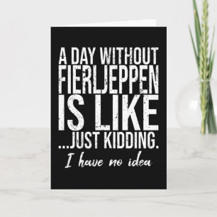 Fierljew-Sportgeschenk Karte