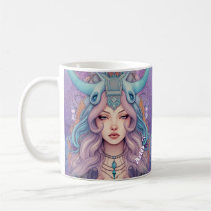 Fiery Aries Zodiac Tasse