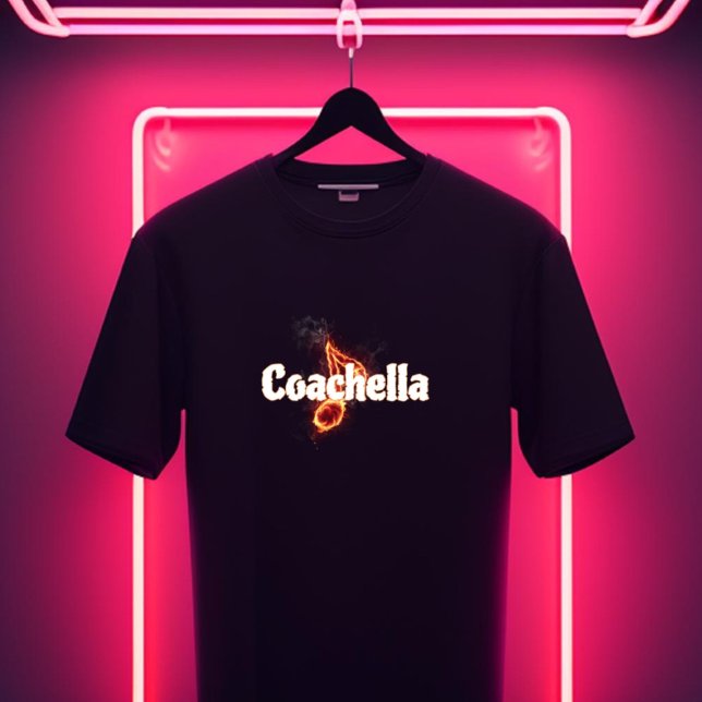 Fiery Coachella Tee – A Design Full of Energy (Von Creator hochgeladen)