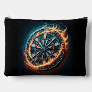 Fiery Dartboard mit Bullseye Explosion Zubehörtasche