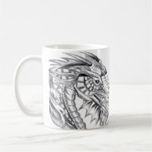 Fiery Dragon Hot Coffee Tasse