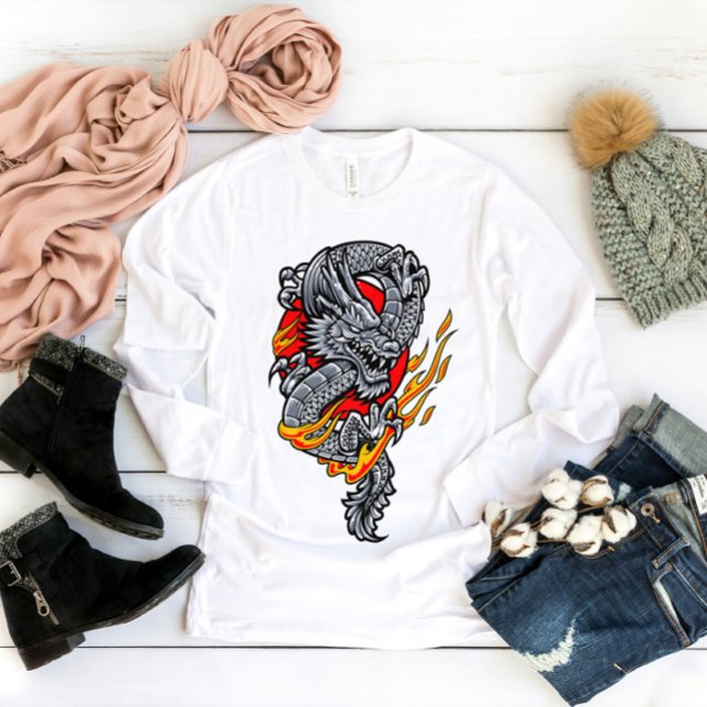 Fiery Dragon T-Shirt (Von Creator hochgeladen)