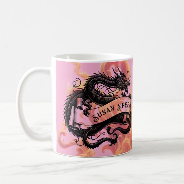 Fiery Dragon Tasse (Links)