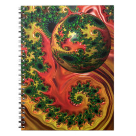 Fiery Elegance - Eine Studie im Complexity-Noteboo Notizblock